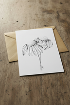 Coneflowers Card Mockup