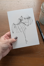 Coneflowers Hand Held Revised