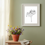 Coneflowers Living Room Mockup