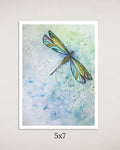 Dragonfly Repose Art Print