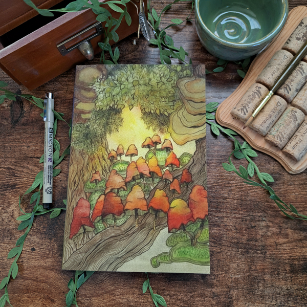 Enchanted Morning Journal — Flat Lay Mockup