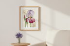 Irises 8x10 Living Room Mockup