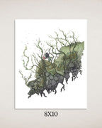 Petal Duty Art Print