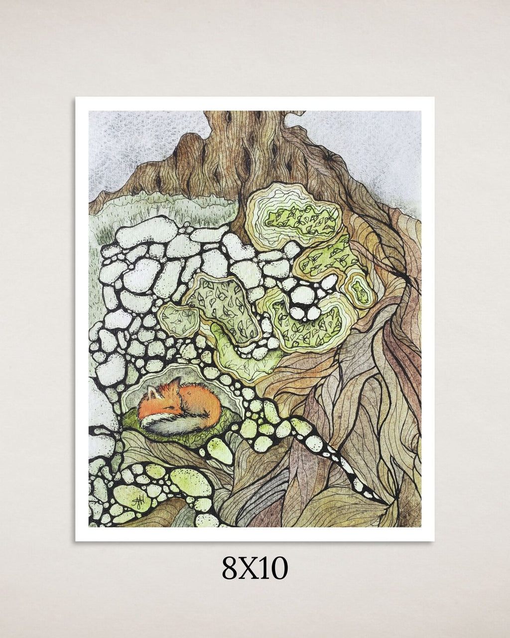 Pockets of Stillness Art Print