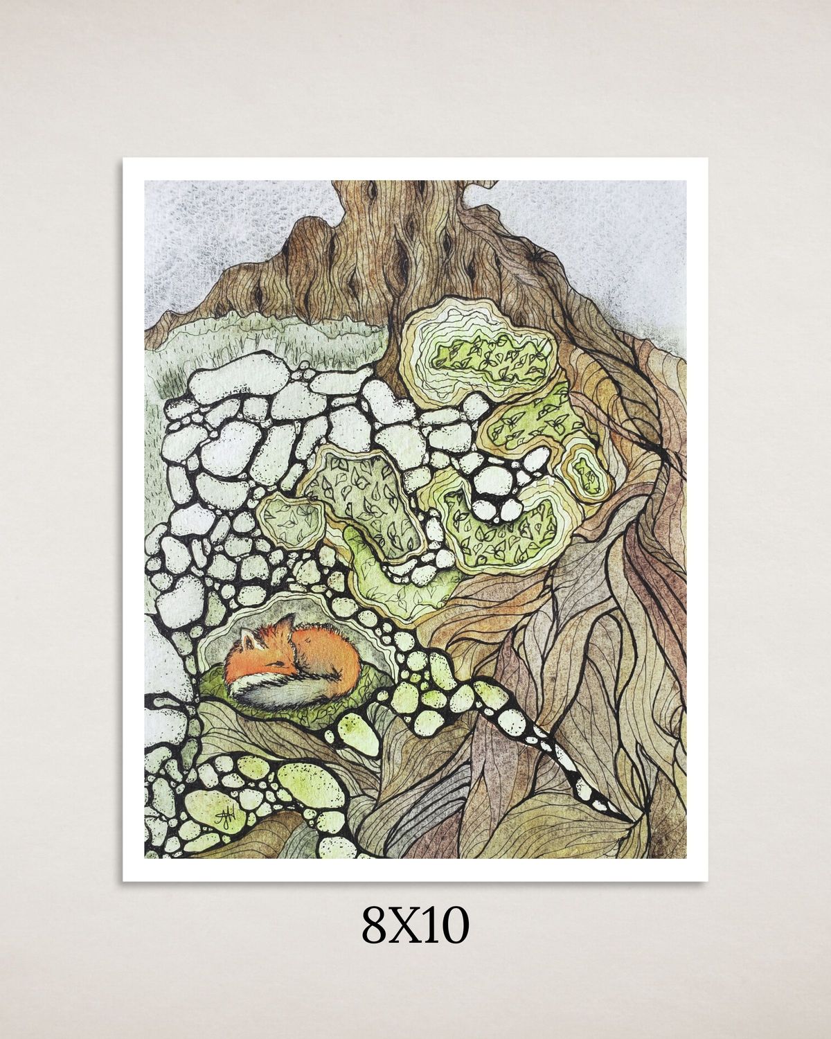 Pockets of Stillness Art Print