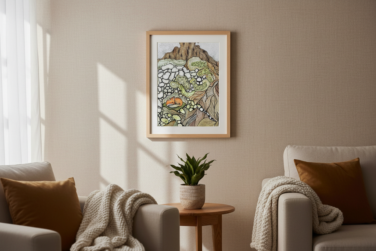 Pockets of Stillness 5x7 Lifestyle Mockup