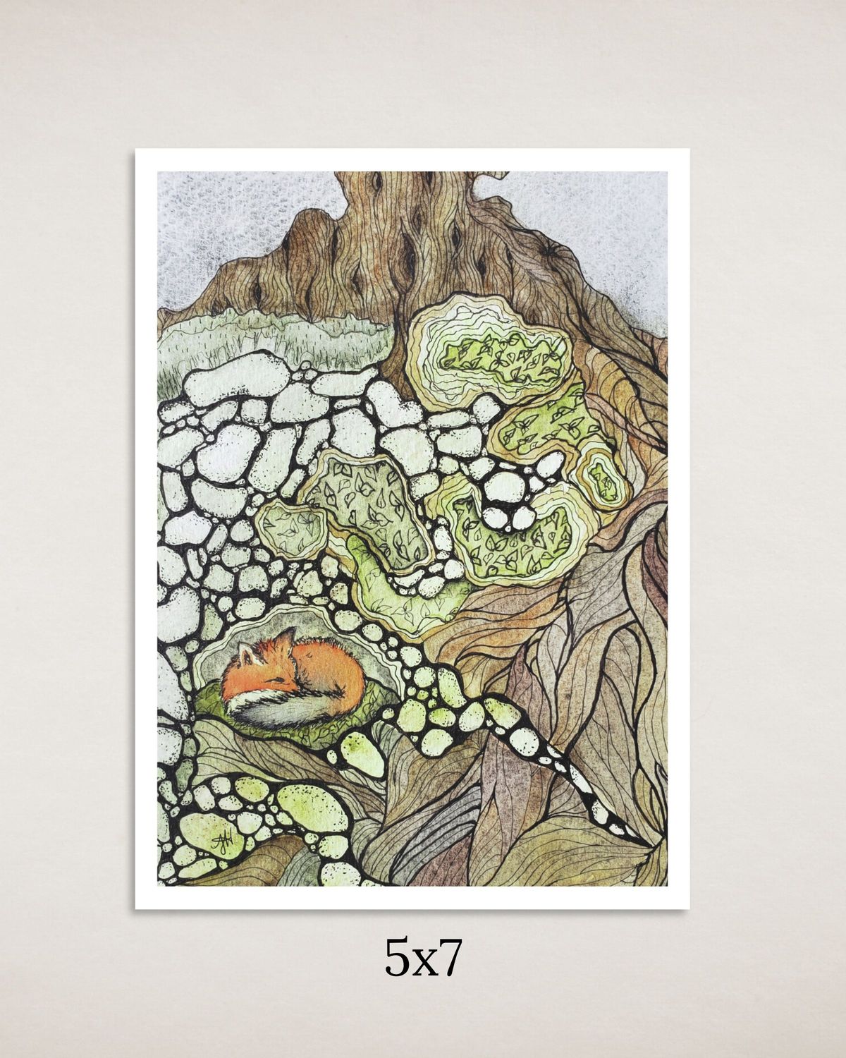 Pockets of Stillness Art Print