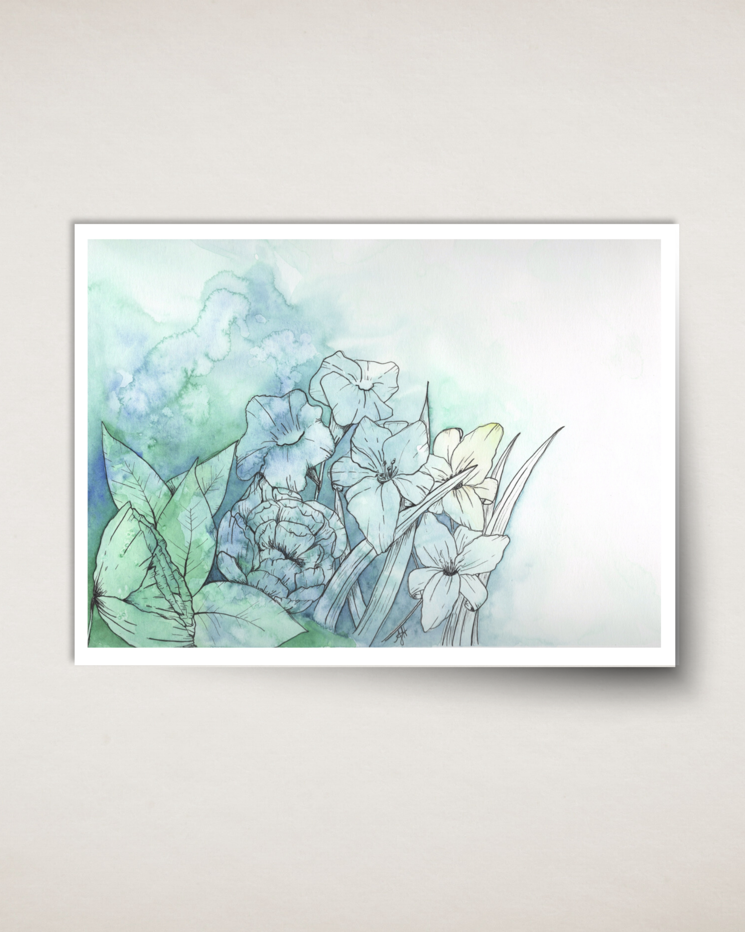 Quiet Unfurling— Card