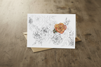 Roses Roses Card Mockup