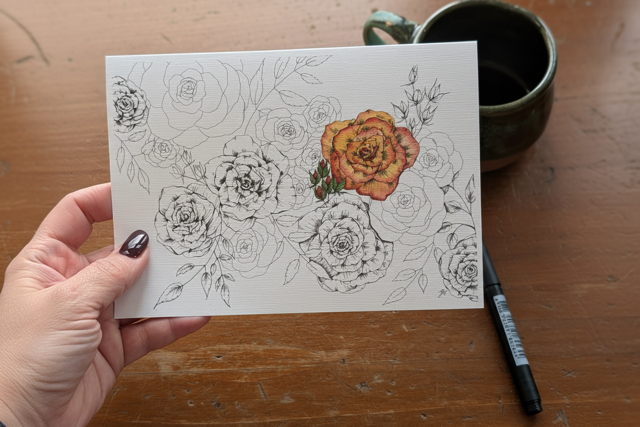 Roses Roses Hand Held