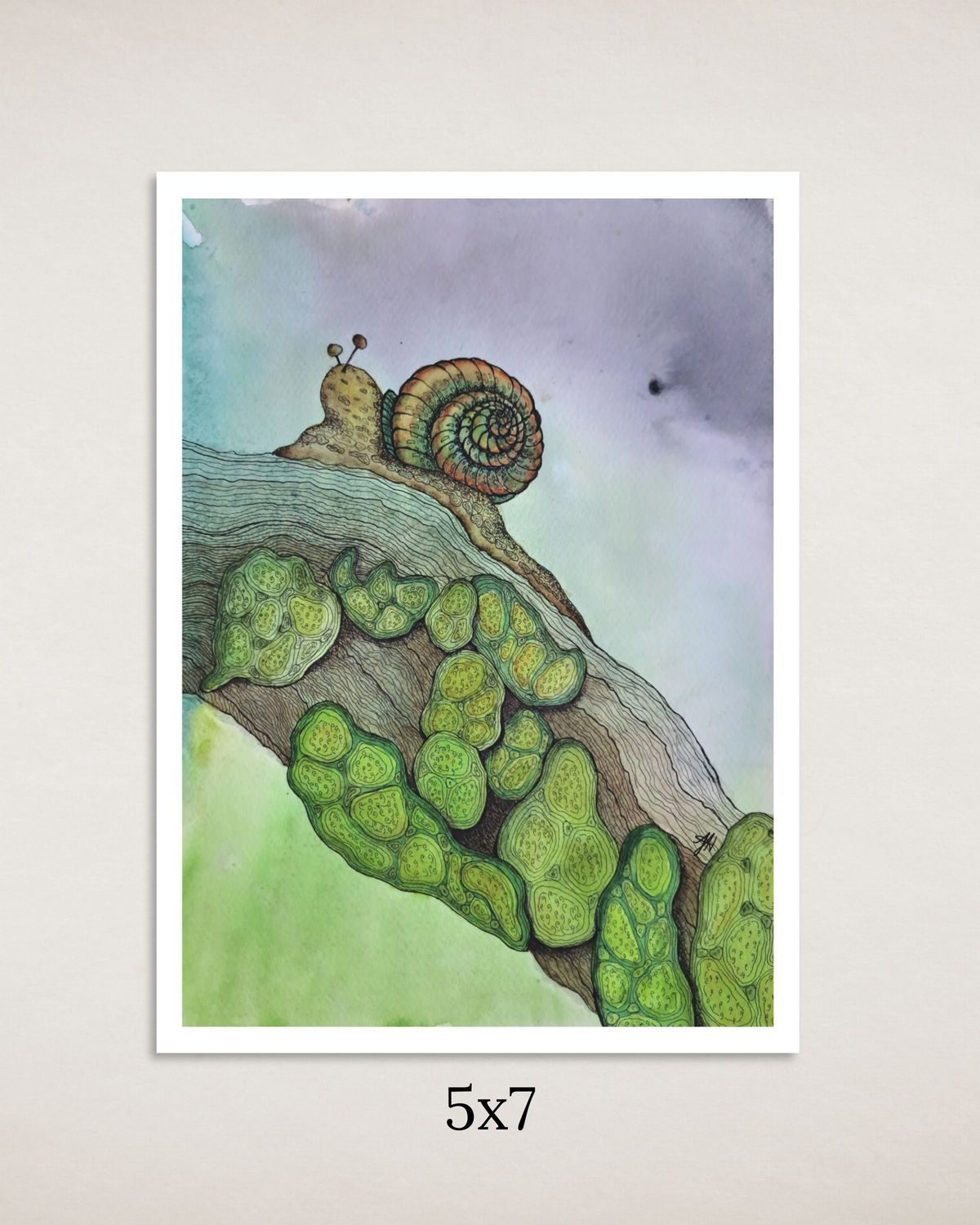 Slow Lane Art Print