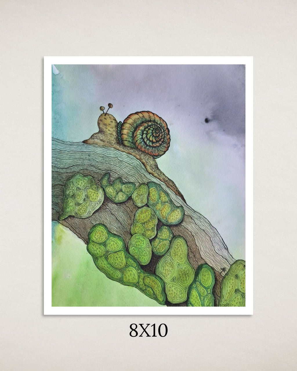 Slow Lane Art Print